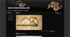 Desktop Screenshot of blackboa.de